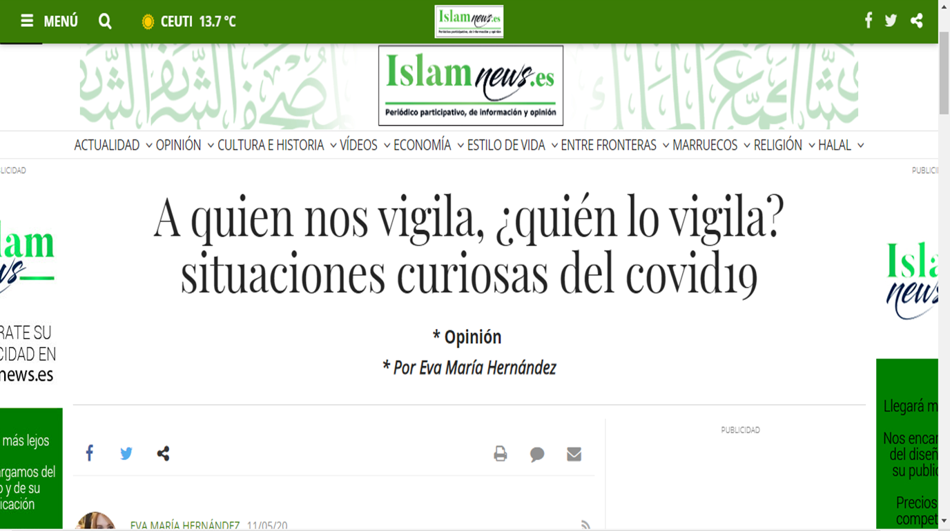 ¿Quién vigila a quien nos vigila? Islam news Ceuta